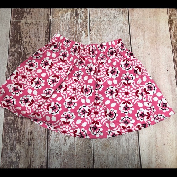 Hanna Andersson Floral‎ skirt size 90 - Picture 1 of 5